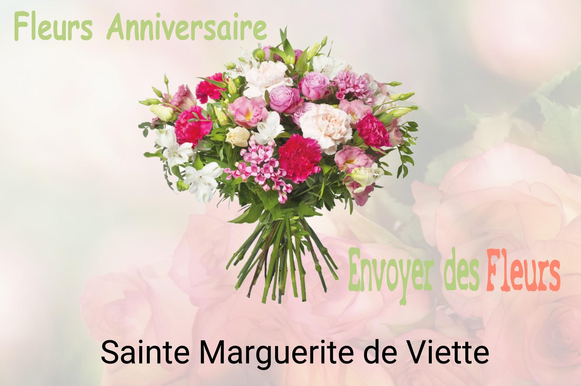 Bouquet de fleurs d’anniversaire livré à Sainte-Marguerite-de-Viette